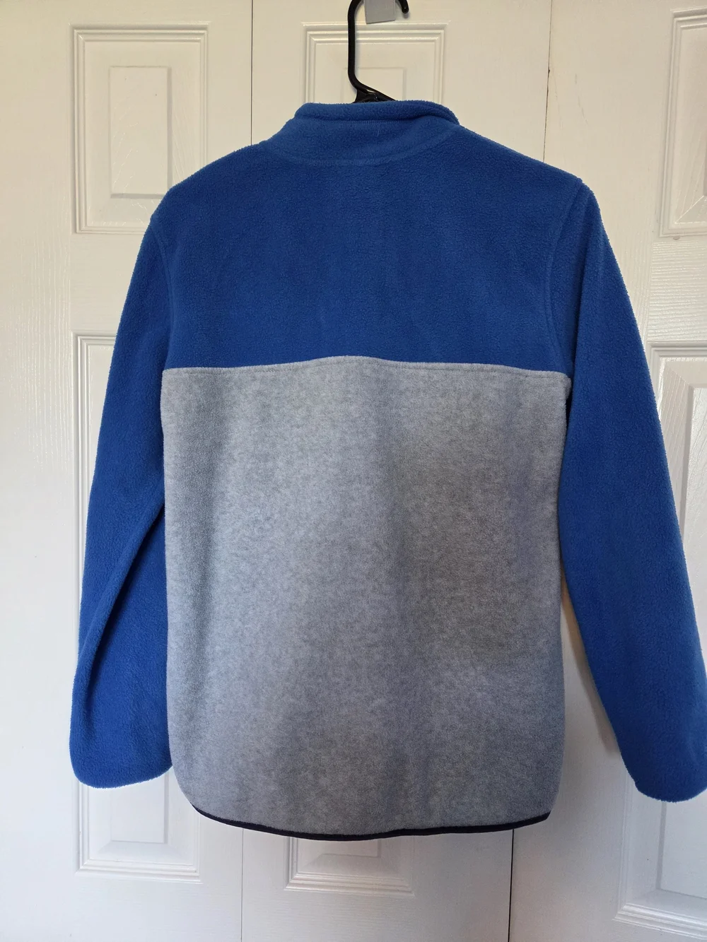 Eddie Bauer Bright Blue and Navy Trim Kids Fleece Jacket